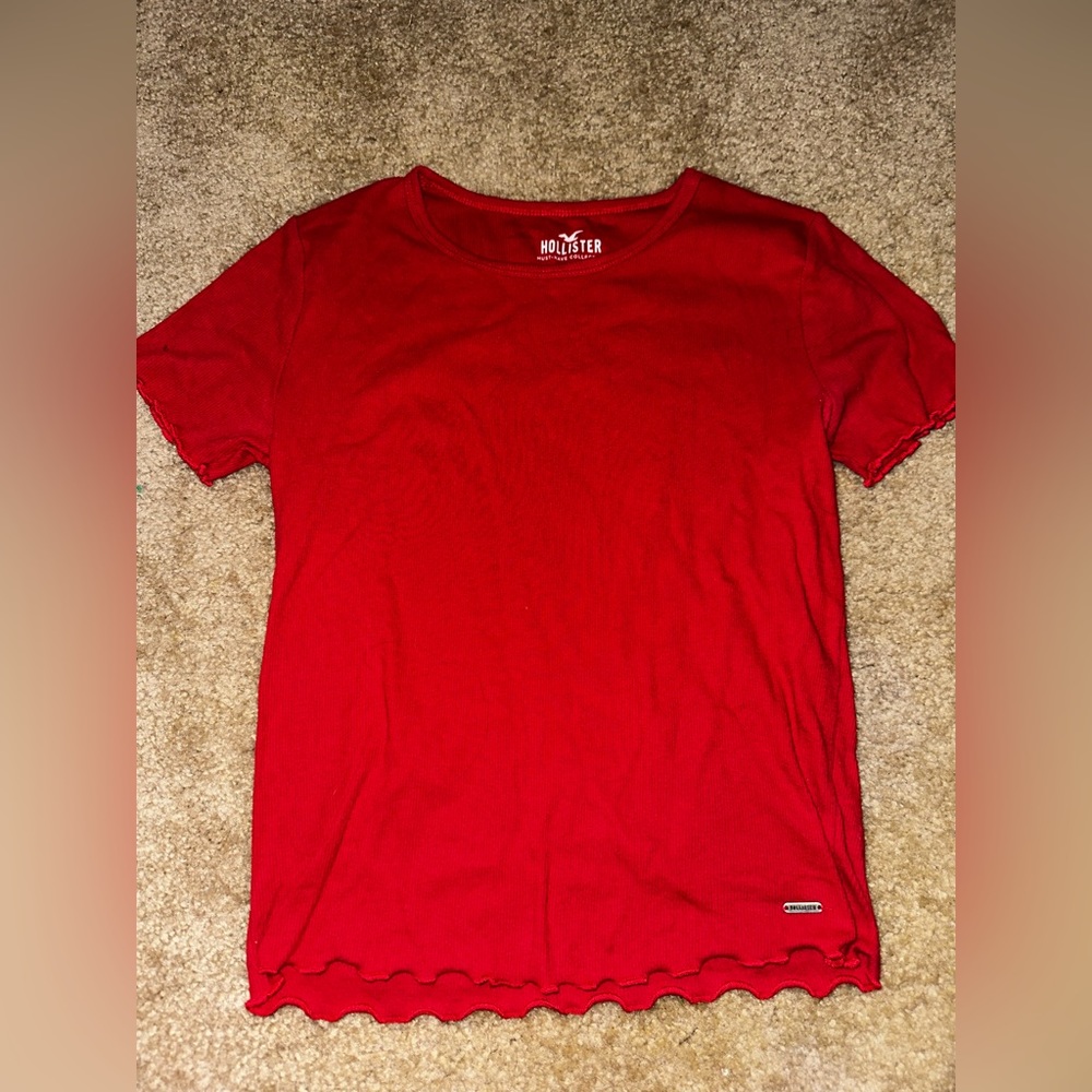 Red Hollister Top